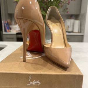 Red bottoms CL IRIZA 100 patent nude